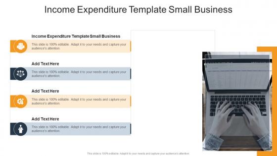 Income Expenditure Template Small Business In Powerpoint And Google Slides Cpb