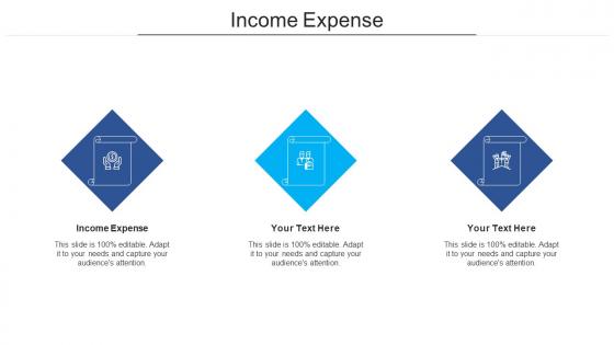 Income expense ppt powerpoint presentation gallery information cpb