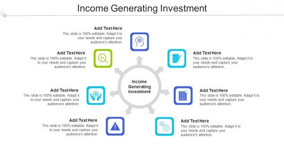 Income Generating Investment Ppt Powerpoint Presentation Visual Aids Images Cpb