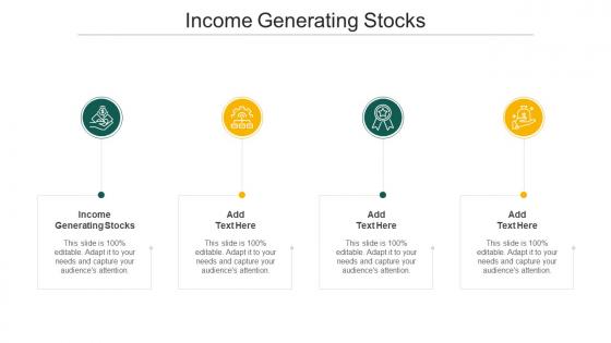 Income Generating Stocks In Powerpoint And Google Slides Cpb
