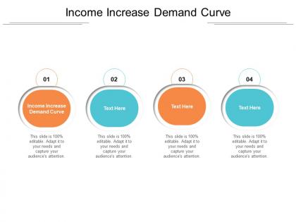 Income increase demand curve ppt powerpoint infographic template outline cpb