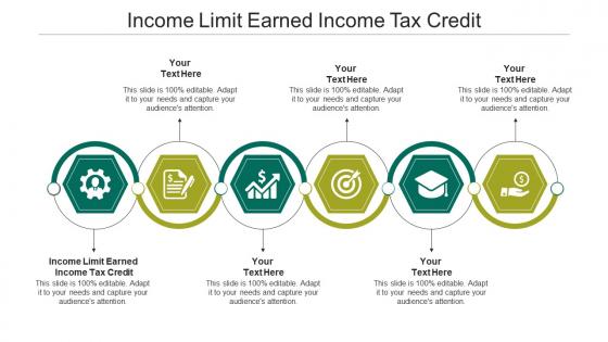 Income limit earned income tax credit ppt powerpoint presentation infographics example cpb