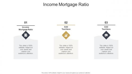 Income Mortgage Ratio In Powerpoint And Google Slides Cpb
