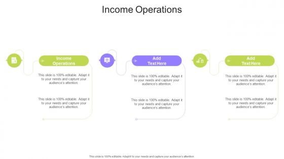 Income Operations In Powerpoint And Google Slides Cpb