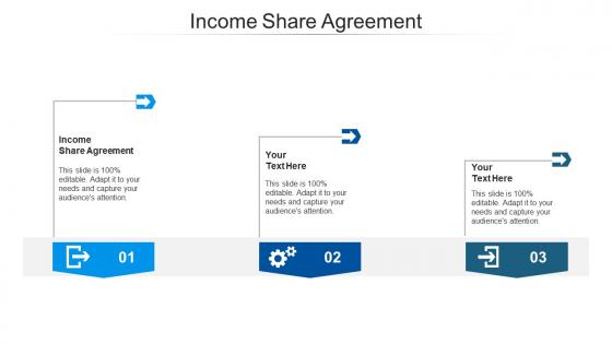 Income share agreement ppt powerpoint presentation file designs cpb