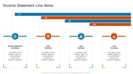 Income Statement Line Items In Powerpoint And Google Slides Cpb