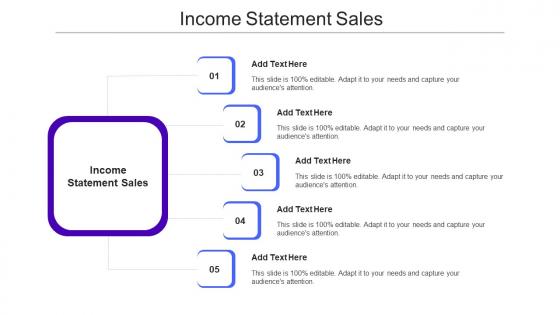 Income Statement Sales In Powerpoint And Google Slides Cpb