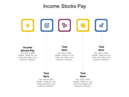 Income stocks pay ppt powerpoint presentation styles master slide cpb