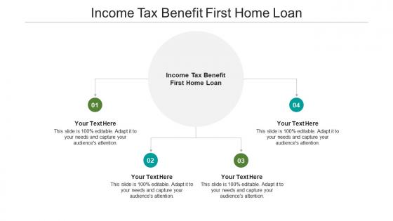 Income tax benefit first home loan ppt powerpoint presentation outline demonstration cpb