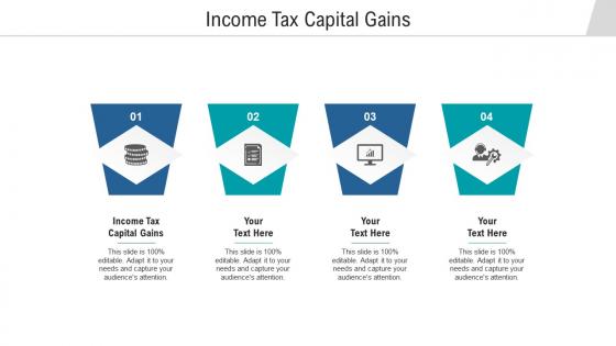 Income tax capital gains ppt powerpoint presentation pictures grid cpb
