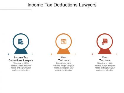Income tax deductions lawyers ppt powerpoint presentation portfolio icons cpb