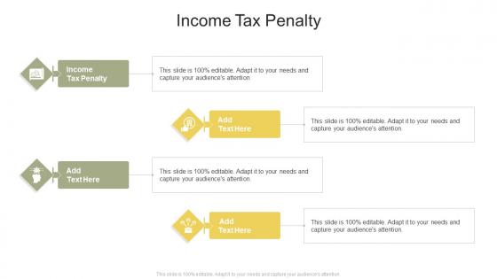 Income Tax Penalty In Powerpoint And Google Slides Cpb