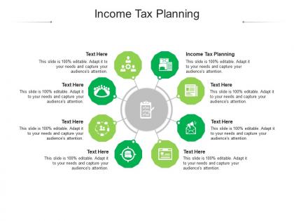 Income tax planning ppt powerpoint presentation model design ideas cpb