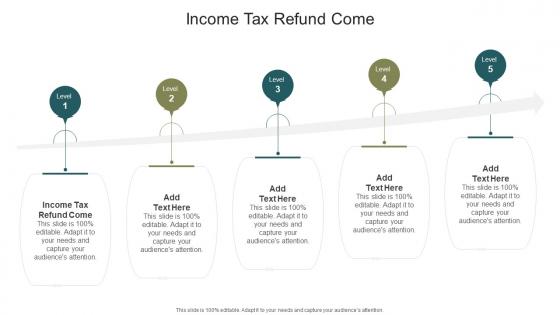 Income Tax Refund Come In Powerpoint And Google Slides Cpb