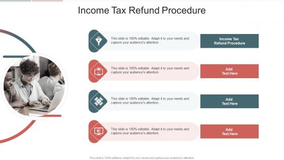 Income Tax Refund Procedure In Powerpoint And Google Slides Cpb