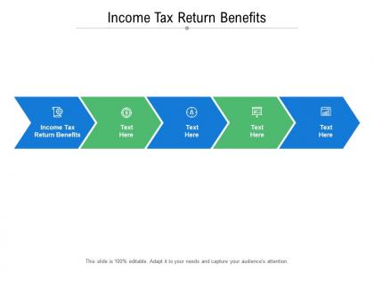 Income tax return benefits ppt powerpoint presentation layouts slide cpb