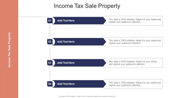 Income Tax Sale Property In Powerpoint And Google Slides Cpb