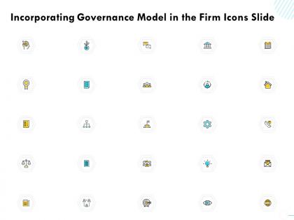 Incorporating governance model in the firm icons slide ppt powerpoint presentation inspiration smartart