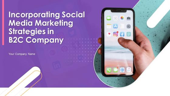 Incorporating Social Media Marketing Strategies In B2C Company Powerpoint Presentation Slides