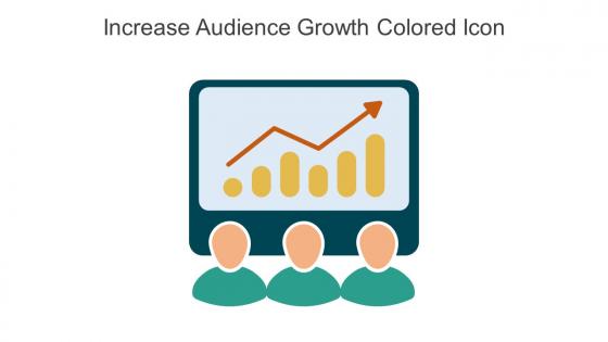 Increase Audience Growth Colored Icon In Powerpoint Pptx Png And Editable Eps Format