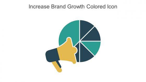 Increase Brand Growth Colored Icon In Powerpoint Pptx Png And Editable Eps Format