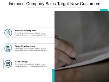 Increase company sales target new customers sales strategy cpb