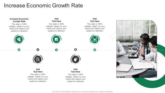 Increase Economic Growth Rate In Powerpoint And Google Slides Cpb