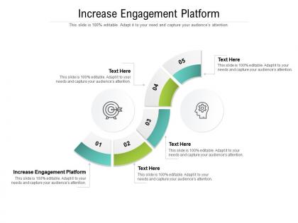 Increase engagement platform ppt powerpoint presentation pictures clipart images cpb