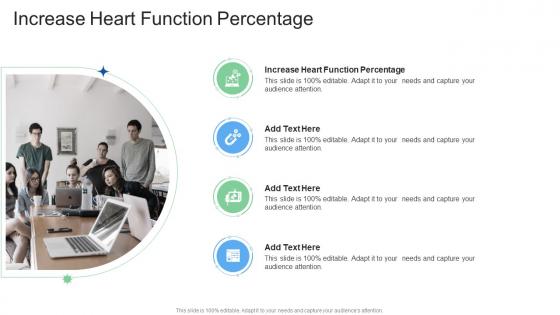 Increase Heart Function Percentage In Powerpoint And Google Slides Cpb