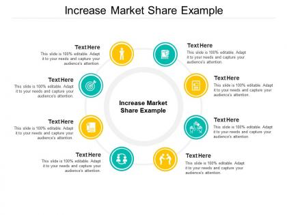 Increase market share example ppt powerpoint presentation file microsoft cpb