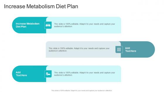 Increase Metabolism Diet Plan In Powerpoint And Google Slides Cpb