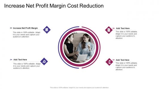 Increase Net Profit Margin Cost Reduction In Powerpoint And Google Slides Cpb
