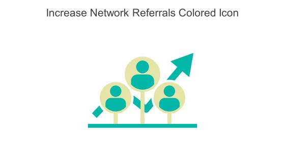 Increase Network Referrals Colored Icon In Powerpoint Pptx Png And Editable Eps Format