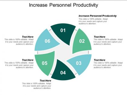 Increase personnel productivity ppt powerpoint presentation styles microsoft cpb