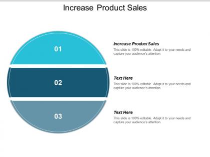 Increase product sales ppt powerpoint presentation ideas portrait cpb