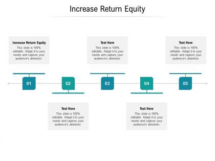 Increase return equity ppt powerpoint presentation portfolio layout cpb
