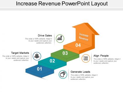 Increase revenue powerpoint layout