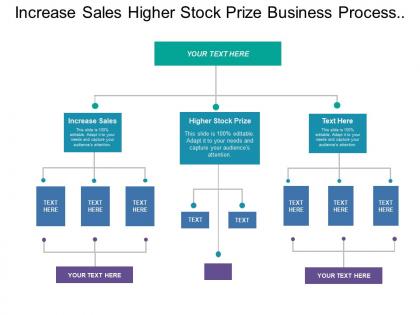 Increase sales higher stock prize business process design
