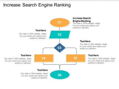 Increase search engine ranking ppt powerpoint presentation model show cpb
