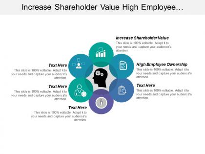 Increase shareholder value high employee ownership international governance