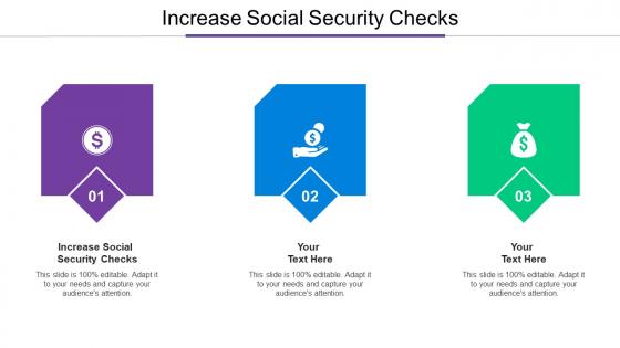Increase Social Security Checks Ppt Powerpoint Presentation File Gallery Cpb