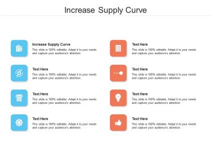 Increase supply curve ppt powerpoint presentation professional demonstration cpb