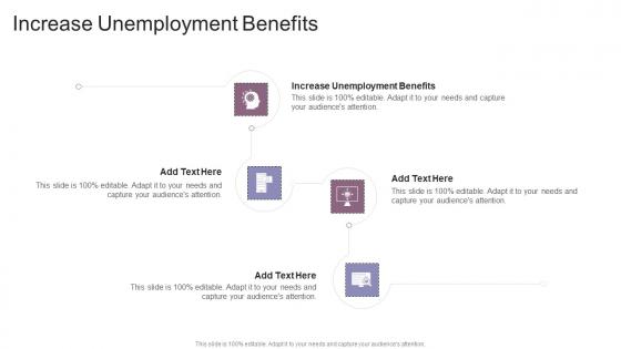 Increase Unemployment Benefits In Powerpoint And Google Slides Cpb