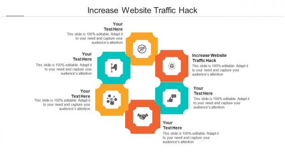 Increase website traffic hack ppt powerpoint presentation layouts format ideas cpb