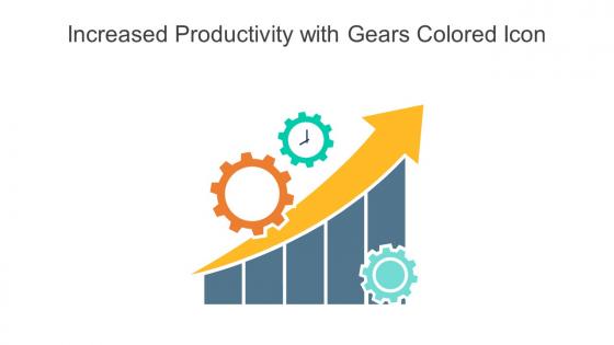 Increased Productivity With Gears Colored Icon In Powerpoint Pptx Png And Editable Eps Format