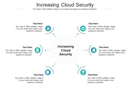 Increasing cloud security ppt powerpoint presentation download cpb