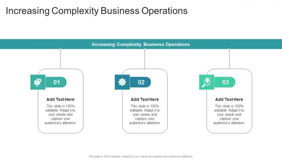 Increasing Complexity Business Operations In Powerpoint And Google Slides Cpb