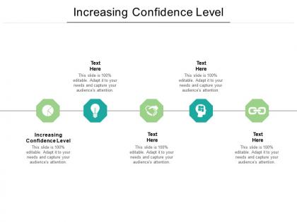 Increasing confidence level ppt powerpoint presentation pictures tips cpb