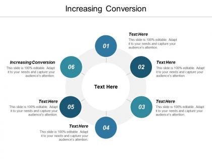 Increasing conversion ppt powerpoint presentation gallery sample cpb