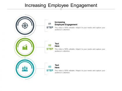 Increasing employee engagement ppt powerpoint presentation slides outline cpb